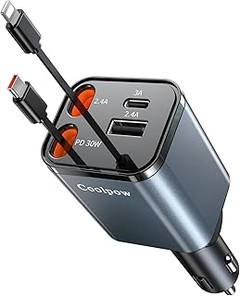 Mejores cargadores para coche para iPhone con carga rápida