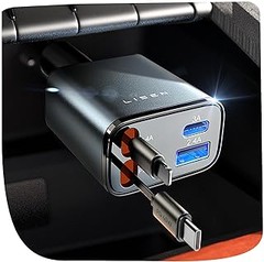 Mantenimiento de un cargador para coche con cable retráctil
