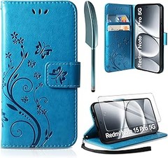 Top 3 fundas tipo libro para Samsung Galaxy M33 y Xiaomi Redmi Note 14