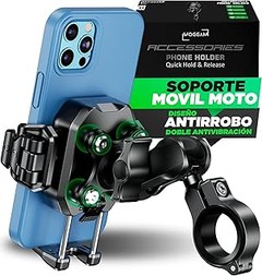 Problemas frecuentes al usar un soporte antivibración para móvil en moto