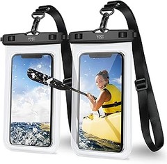 Opiniones de usuarios sobre fundas impermeables para móvil con cordón