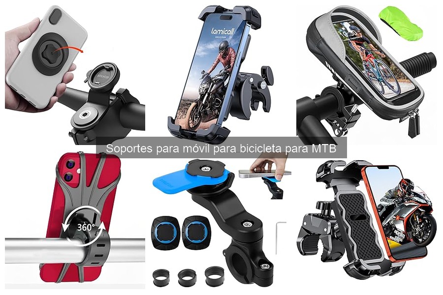 Accesorios Esenciales para Soportes de Móvil en MTB