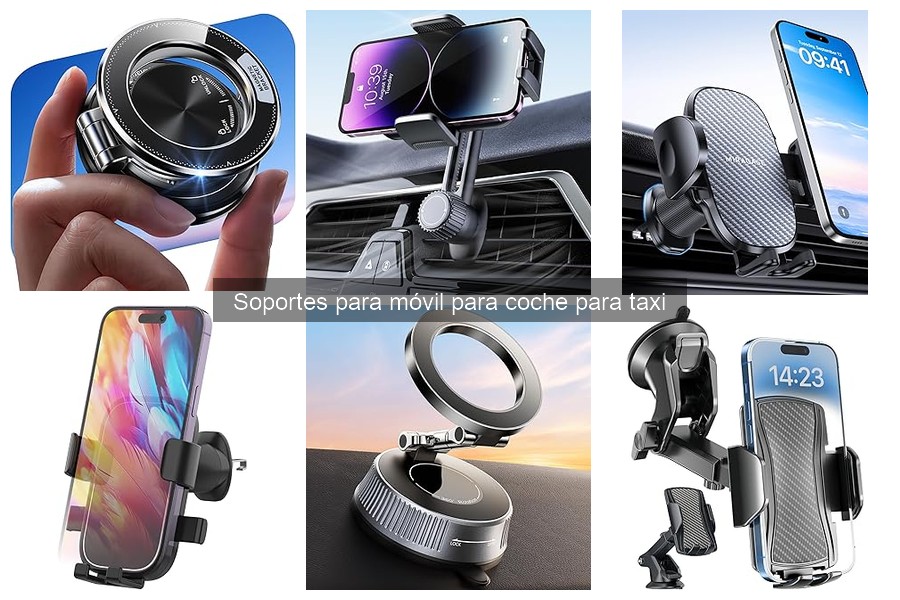 Accesorios imprescindibles para soportes de móvil en coche