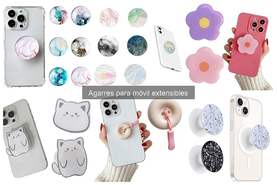 Agarres Extensibles: Compatibilidad con Todos los Móviles