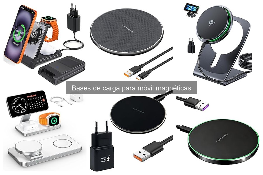** Alternativas a Bases de Carga Magnéticas para Móvil