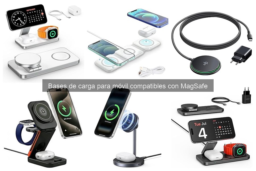Alternativas a Bases de Carga MagSafe para tu Móvil