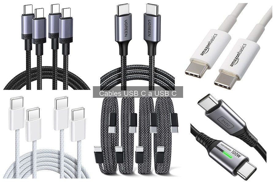 Alternativas a cables USB C para carga rápida y eficiente