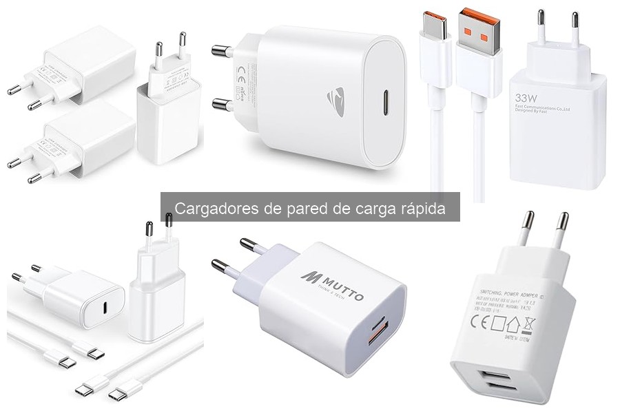 Alternativas a Cargadores de Pared de Carga Rápida
