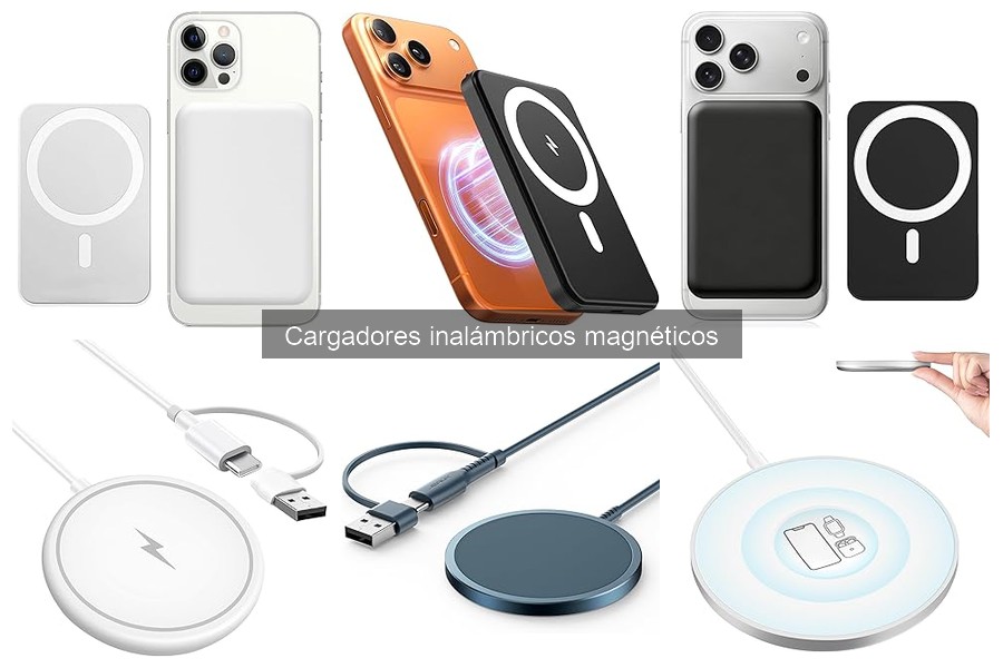 Alternativas a cargadores inalámbricos magnéticos: opciones útiles