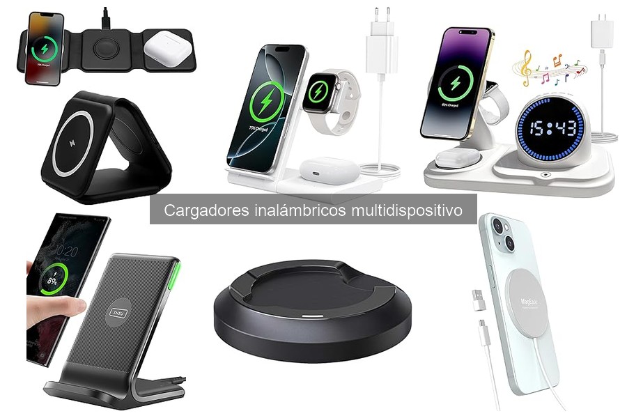 ** Alternativas a Cargadores Inalámbricos Multidispositivo