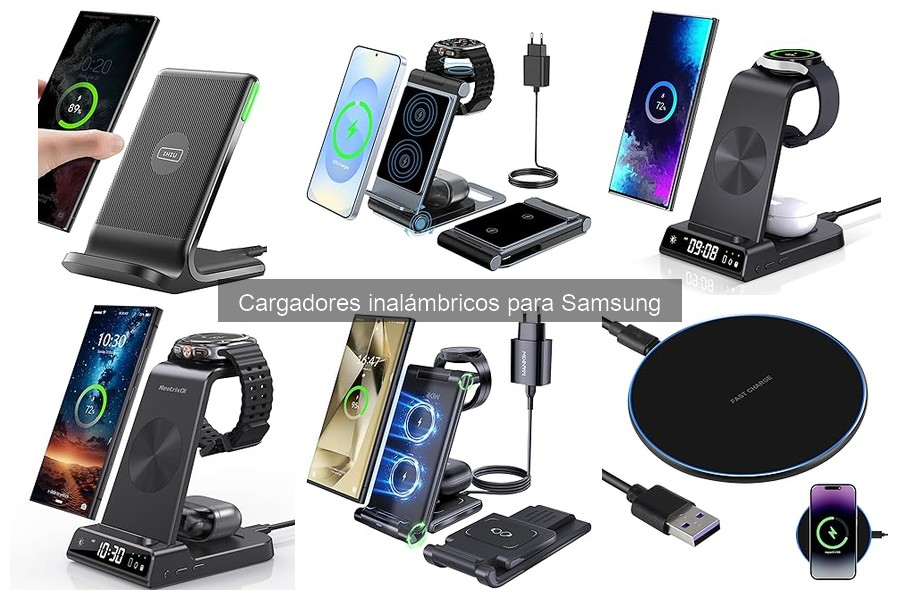 Alternativas a Cargadores Inalámbricos para Samsung