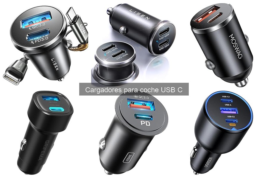 Alternativas a Cargadores para Coche USB C: Opciones Efectivas