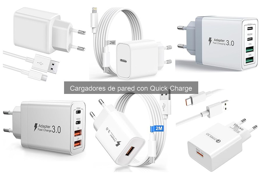 Alternativas a cargadores Quick Charge: opciones efectivas