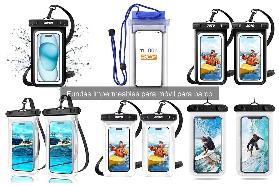 Alternativas a Fundas Impermeables para Móvil en Barco