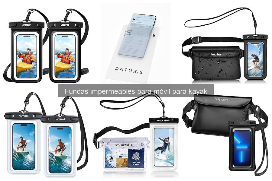 Alternativas a Fundas Impermeables para Móvil en Kayak