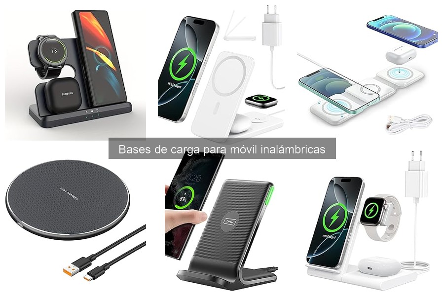 ** Alternativas a las bases de carga inalámbricas para móvil