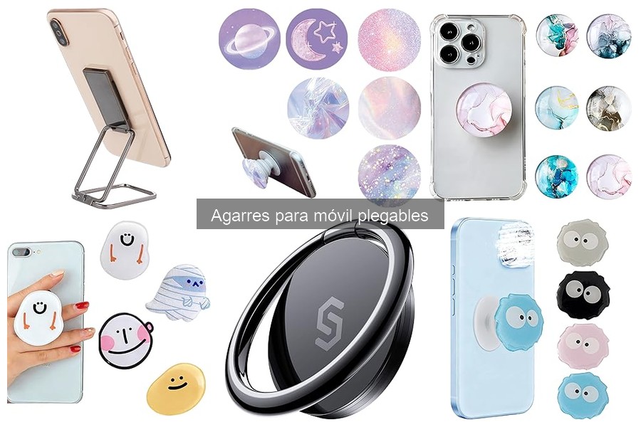 Alternativas a los agarres plegables para móviles