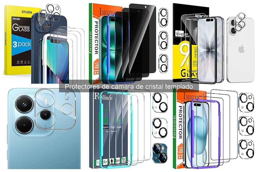Alternativas a Protectores de Cámara de Cristal Templado