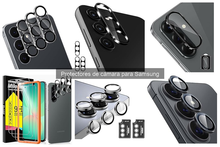 Alternativas a protectores de cámara para Samsung: opciones efectivas