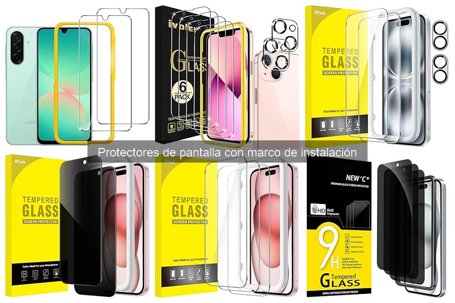 Alternativas a Protectores de Pantalla con Marco de Instalación