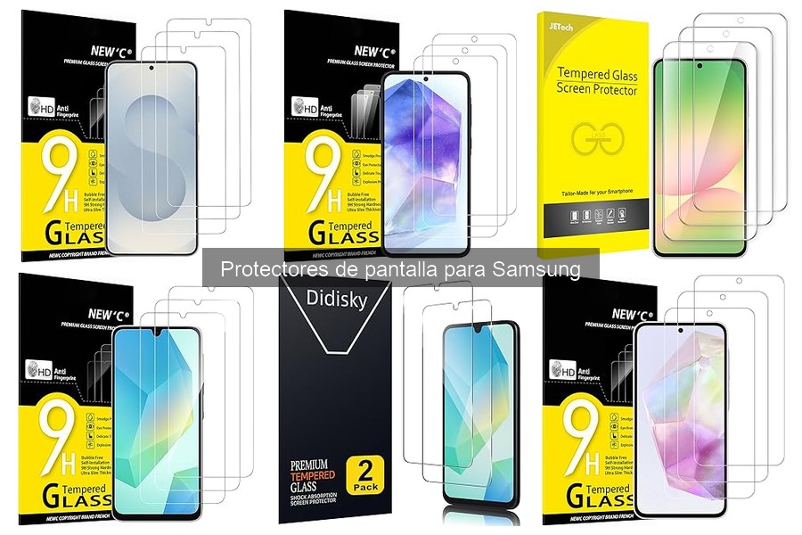 Alternativas a protectores de pantalla para Samsung