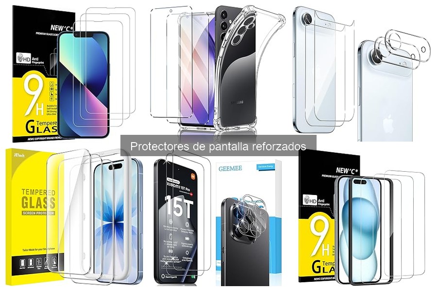 Alternativas a protectores de pantalla reforzados para móviles