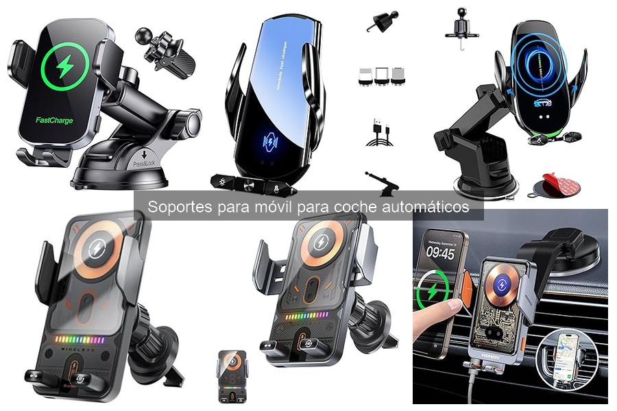 Alternativas a soportes automáticos para móvil que no fijan bien