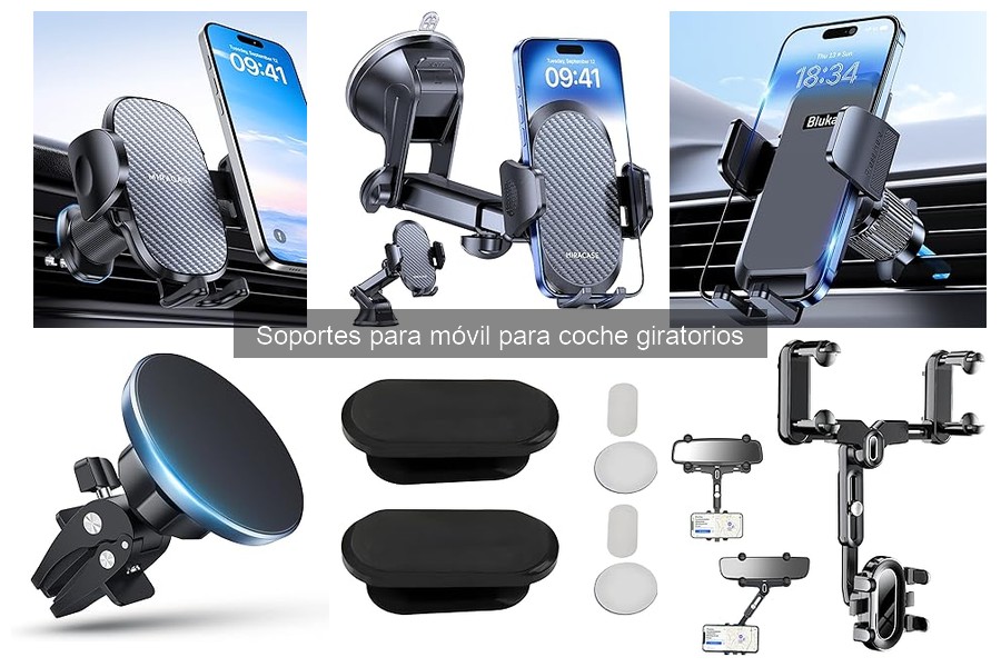 Alternativas a Soportes Giratorios para Móvil en Coche