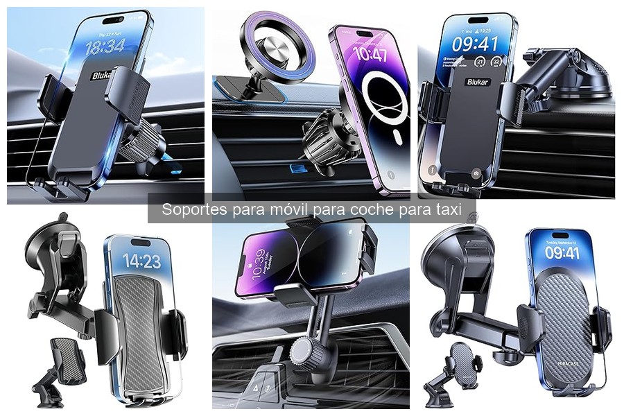 Alternativas a soportes para móvil en coche: soluciones efectivas