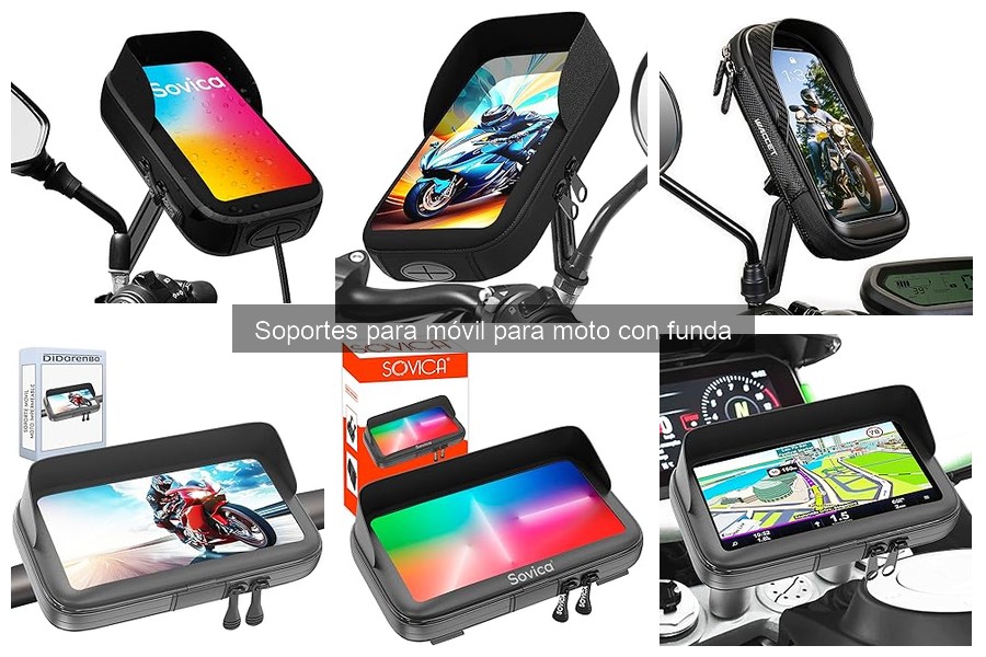 Alternativas a soportes para móvil en moto: ¡Descúbrelas!