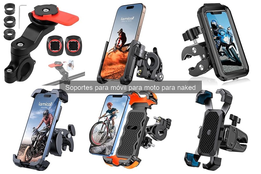Alternativas a Soportes para Móvil en Moto Naked