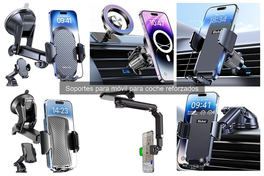 Alternativas a Soportes Reforzados para Móvil en Coche