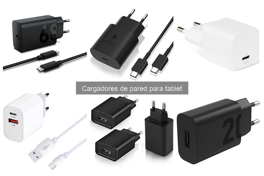 Alternativas al cargador de pared para tablets