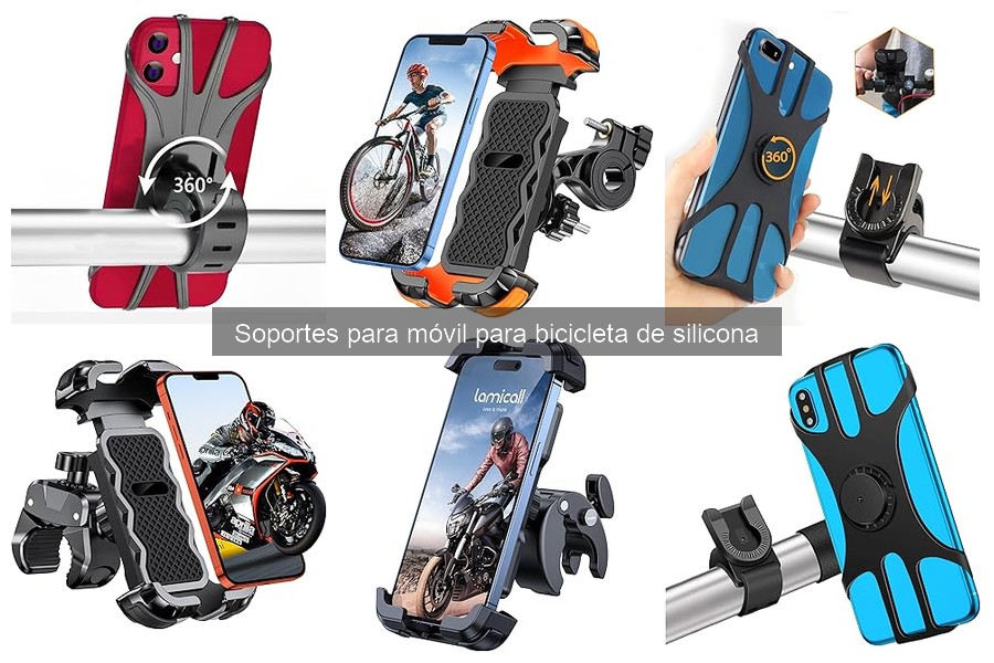 Beneficios de Usar Soportes de Silicona para Móvil en Bicicleta