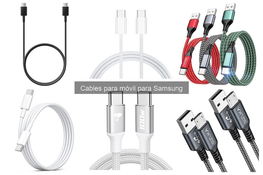 Cables de terceros para móviles Samsung: ¿son buenos?