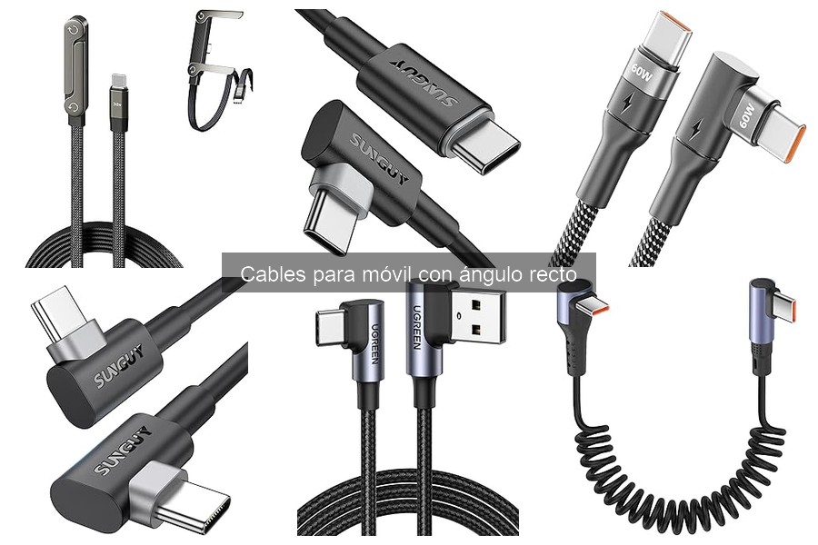 Cables para móvil con ángulo recto: ¿Por qué elegirlos?