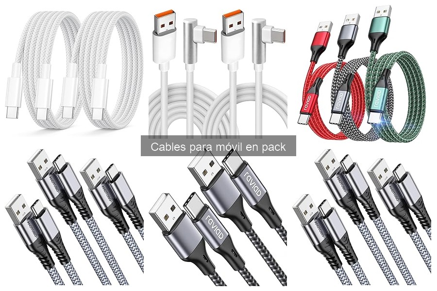 Cables para móvil en pack: ¿Qué longitud elegir?