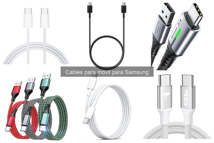 Cables para móvil Samsung: ¿Dónde comprarlos con garantía?