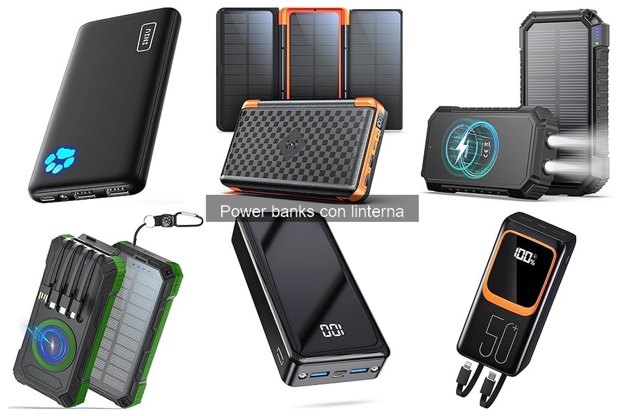 Capacidad de carga ideal para tu power bank con linterna