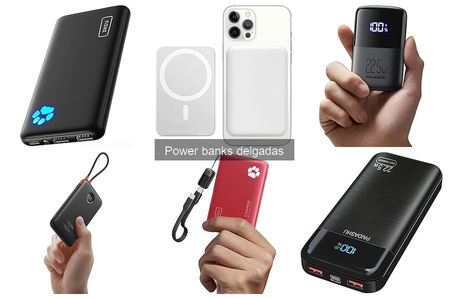 Características Clave de un Power Bank Delgado