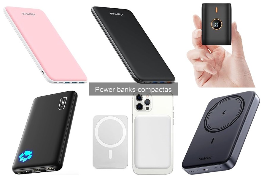 Características de las Power Banks Compactas para Viajeros