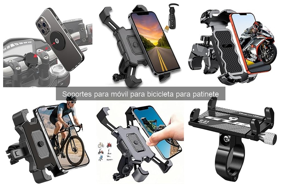 Características esenciales de un soporte para móvil en bicicleta