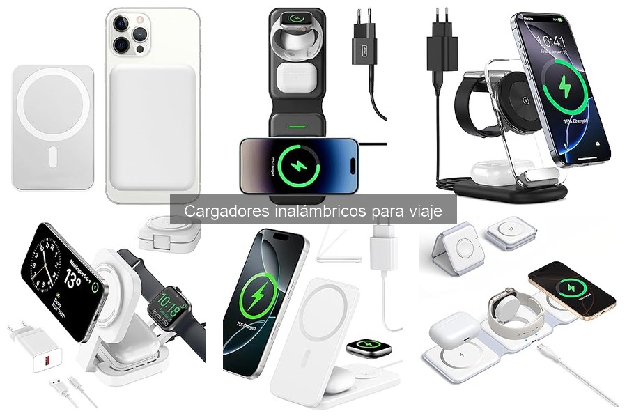Cargador inalámbrico para viaje: comodidad y funcionalidad