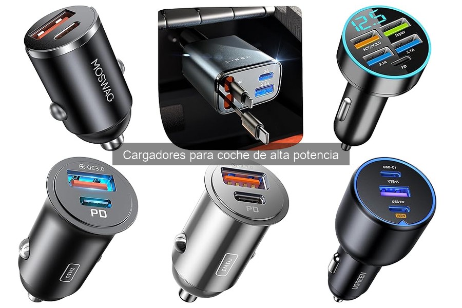 Cargadores de coche de alta potencia vs. portátiles: ¿Cuál elegir?
