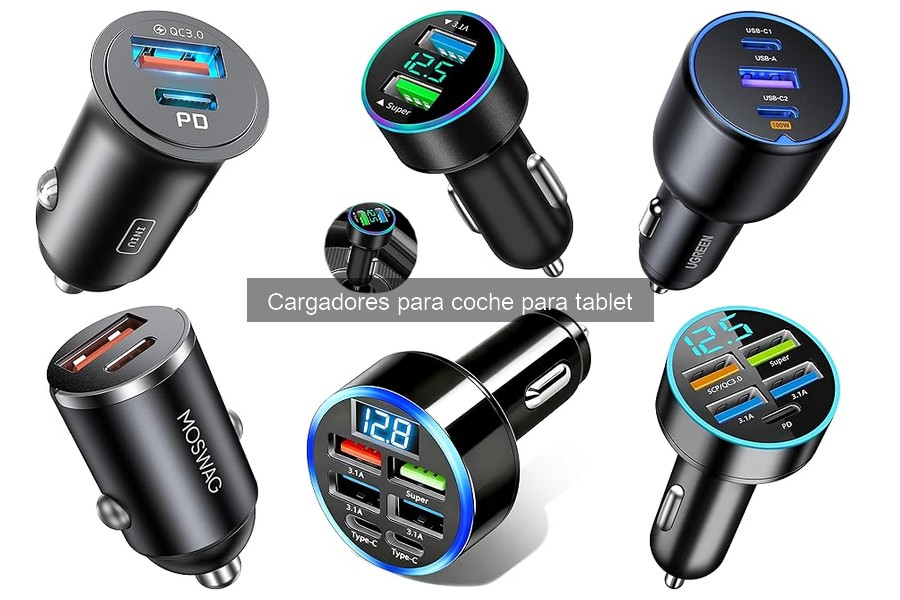 Cargadores de Coche para Tablet: 12V vs 24V ¿Cuál Elegir?