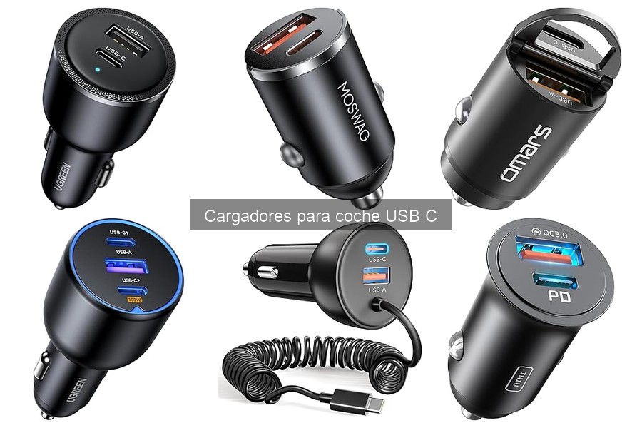 Cargadores para Coche USB C: Compatibilidad y Mejores Opciones