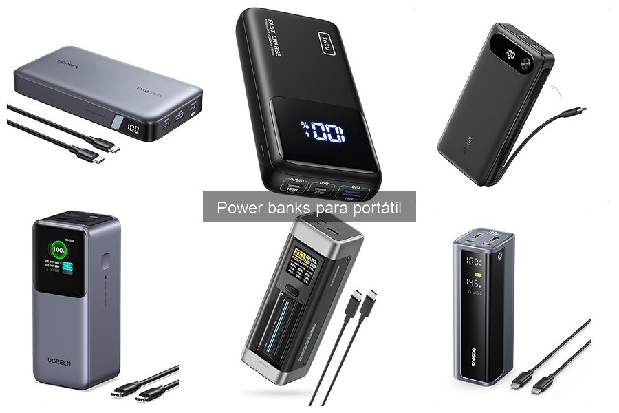 Cargadores para portátil vs. power banks: ¿cuál elegir?