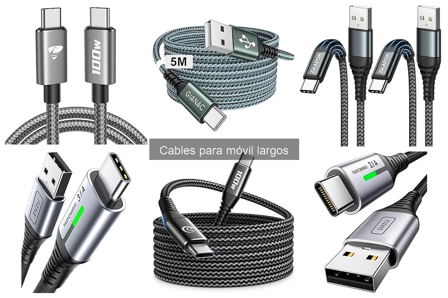 Cómo cuidar cables largos para móvil y prolongar su vida útil