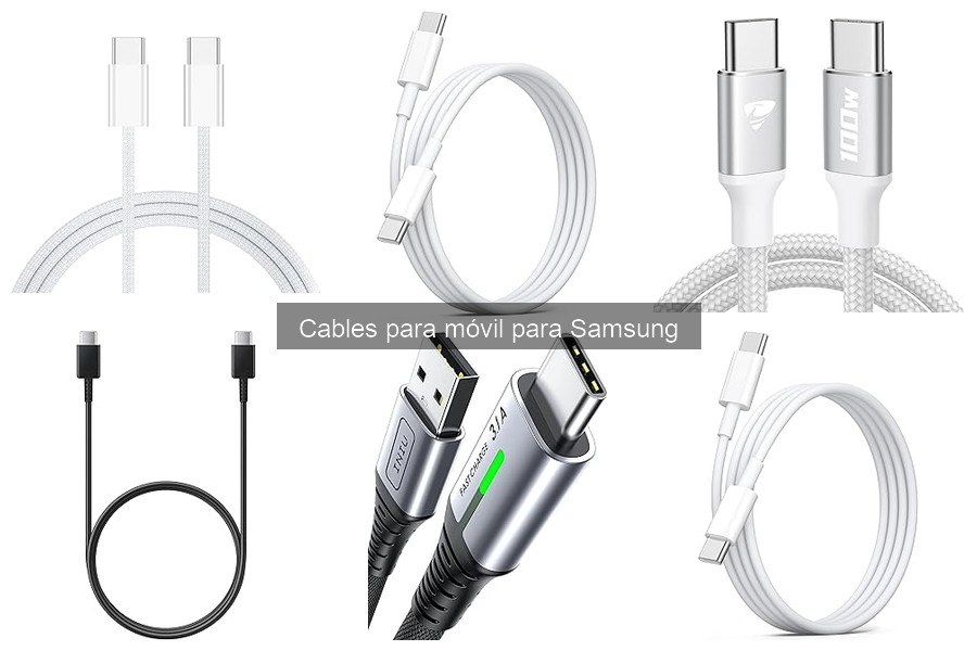 Cómo cuidar cables para móvil Samsung y prolongar su vida