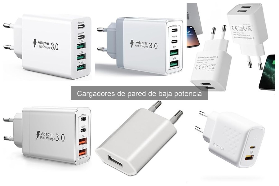 Cómo elegir el cargador de pared de baja potencia ideal